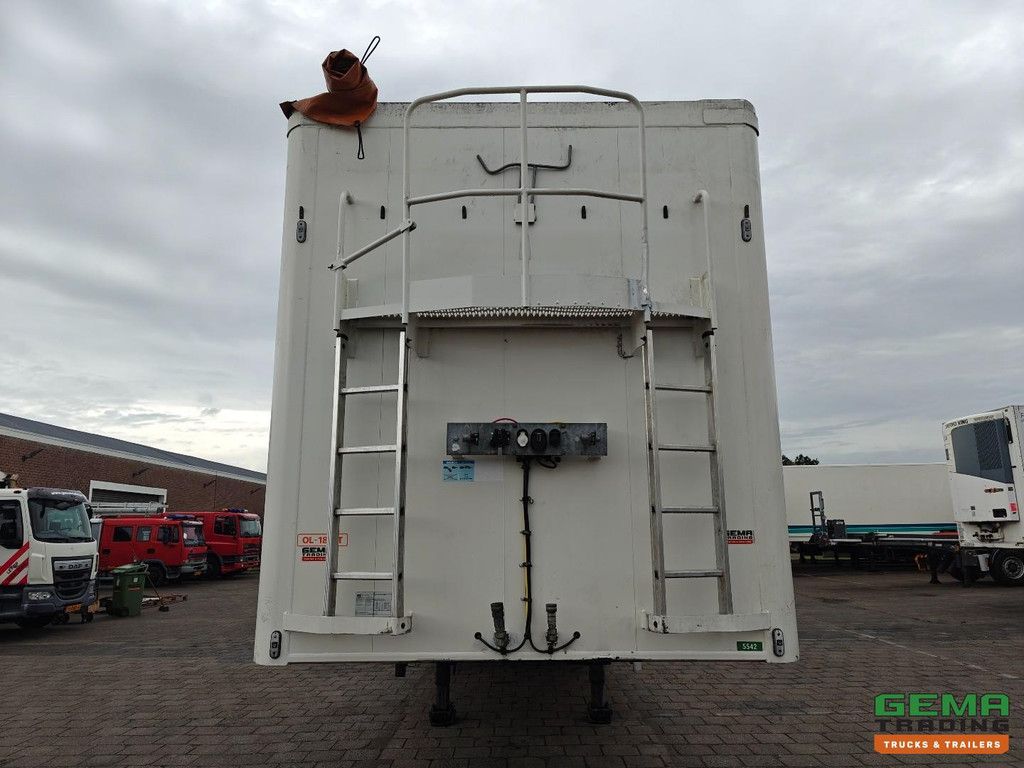 Knapen K100 92m³ - Walking floor - Galvanized Chassis - 10mm Floor - MB axles Disc Brake