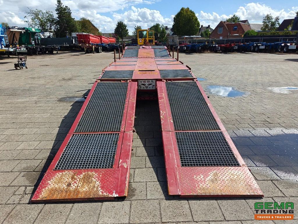 Wega Vega3 12m Semi-Low Loader - 1.8m Extendable - Hydraulic Deck - Hydraulic Ramps - Trailing Axle + Lift Axle - 07/2027 MOT