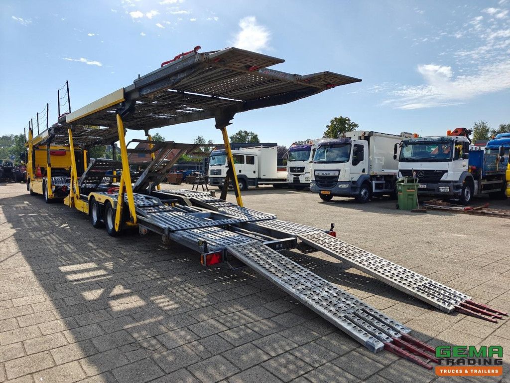 Mercedes-Benz Actros 1841 4x2 Schlafkabine Euro 5 - Kässbohrer Metago + Kässbohrer SuperTrans Auflieger - 10 Pkw - 570.000 km - Original aus Belgien