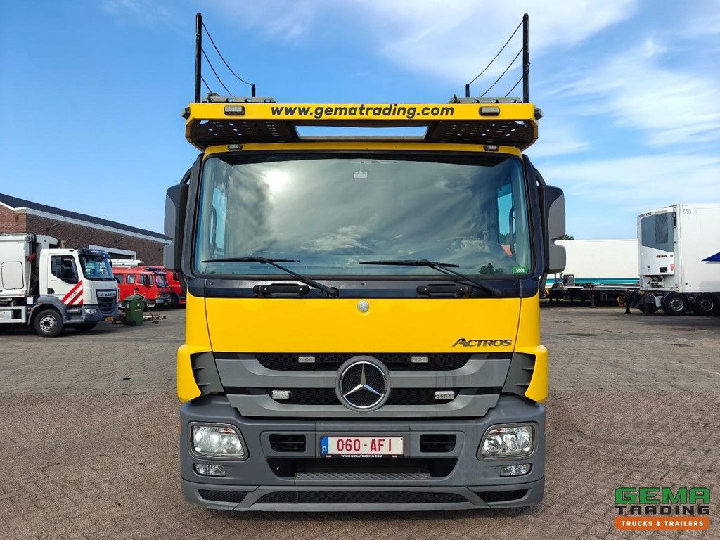 Mercedes-Benz Actros 1841 4x2 Schlafkabine Euro 5 - Kässbohrer Metago + Kässbohrer SuperTrans Auflieger - 10 Pkw - 570.000 km - Original aus Belgien