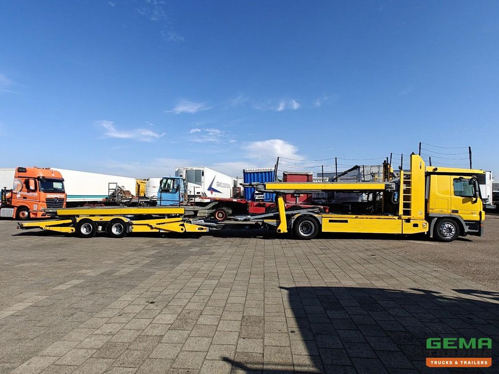 Mercedes-Benz Actros 1841 4x2 Schlafkabine Euro 5 - Kässbohrer Metago + Kässbohrer SuperTrans Auflieger - 10 Pkw - 570.000 km - Original aus Belgien