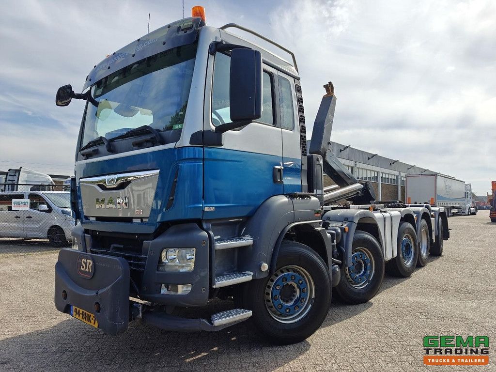 MAN TGS 50.440 10x4 Tageskabine Euro6 – VDL Hakenlift 40T – Lift-/Lenkachse – BMAir-Filter – SmartTachoV2 – TÜV bis 07/2027