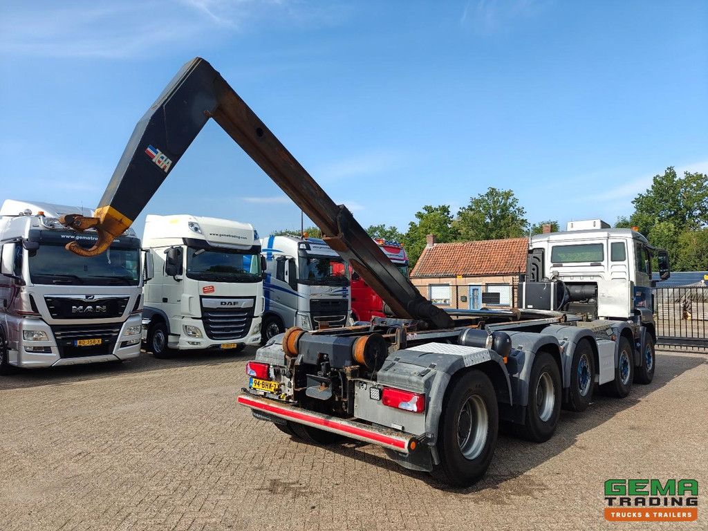 MAN TGS 50.440 10x4 Tageskabine Euro6 – VDL Hakenlift 40T – Lift-/Lenkachse – BMAir-Filter – SmartTachoV2 – TÜV bis 07/2027