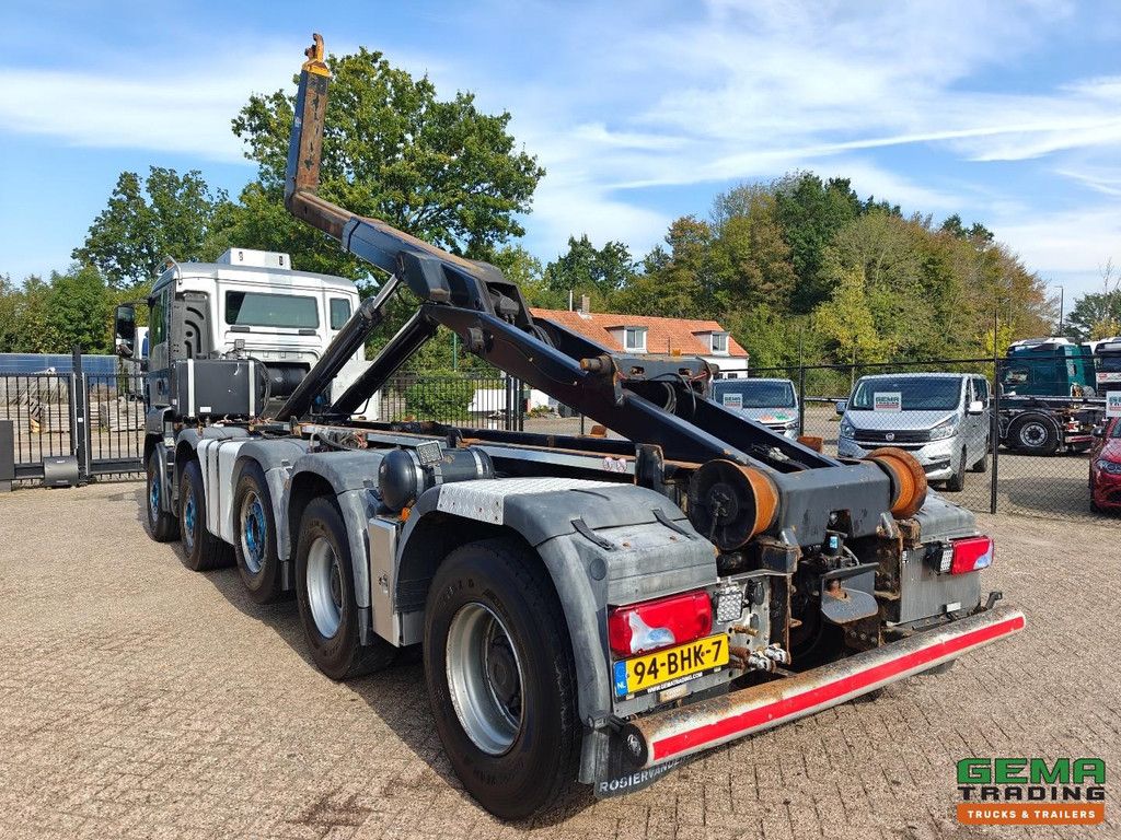 MAN TGS 50.440 10x4 Tageskabine Euro6 – VDL Hakenlift 40T – Lift-/Lenkachse – BMAir-Filter – SmartTachoV2 – TÜV bis 07/2027