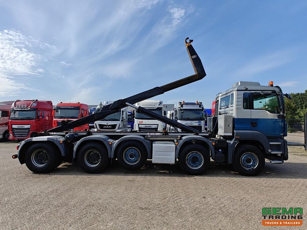 MAN TGS 50.440 10x4 Tageskabine Euro6 – VDL Hakenlift 40T – Lift-/Lenkachse – BMAir-Filter – SmartTachoV2 – TÜV bis 07/2027