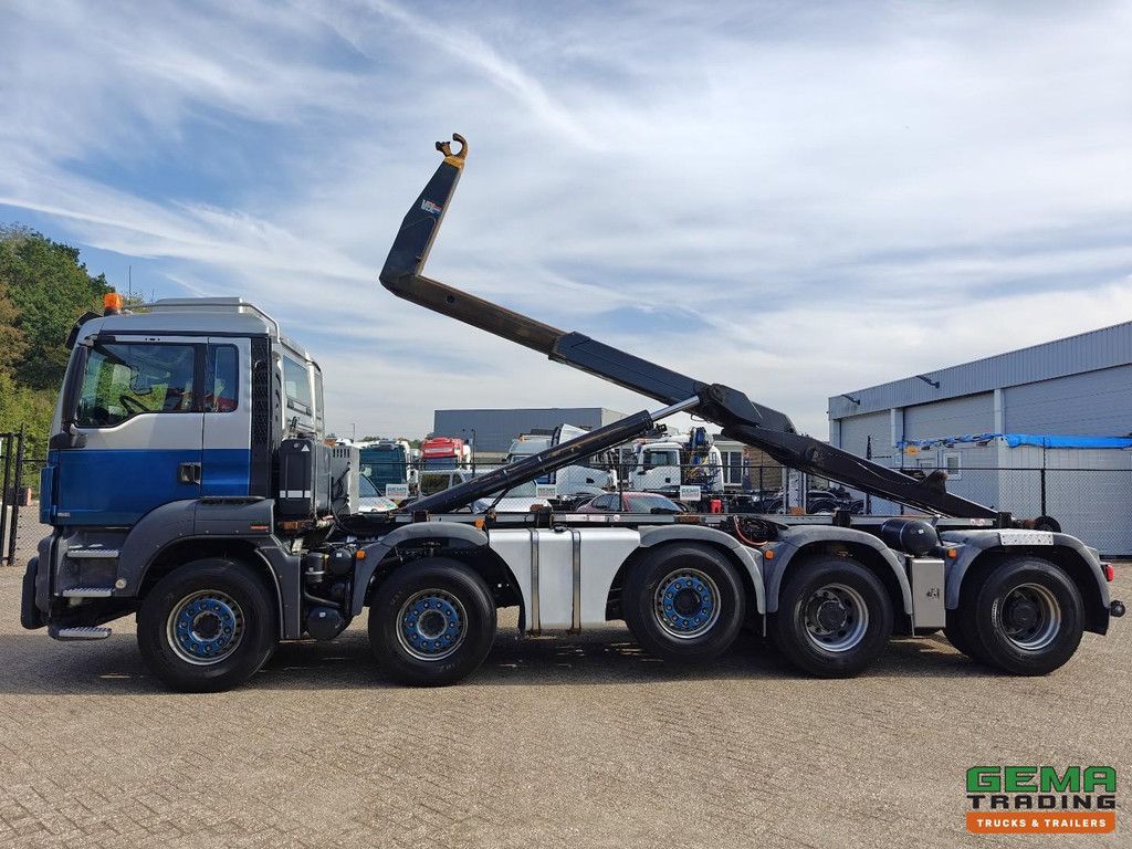 MAN TGS 50.440 10x4 Tageskabine Euro6 – VDL Hakenlift 40T – Lift-/Lenkachse – BMAir-Filter – SmartTachoV2 – TÜV bis 07/2027