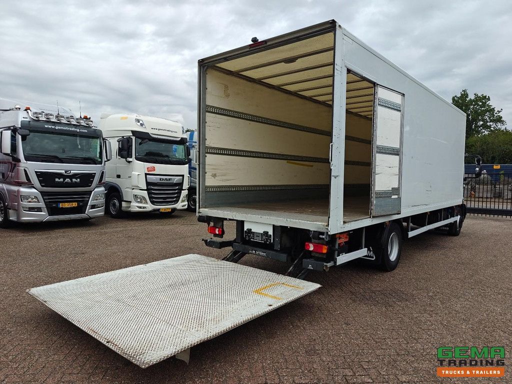 Iveco Eurocargo 160-250 4x2 Tageskabine Euro6C – Geschlossener Kastenaufbau 7,7 m + Ladebordwand 2000 kg – Seitentür – SmartTachoV2 – TÜV bis 01/2027