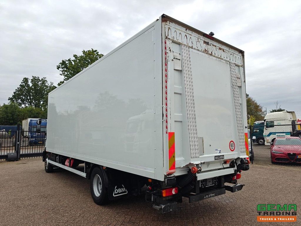 Iveco Eurocargo 160-250 4x2 Tageskabine Euro6C – Geschlossener Kastenaufbau 7,7 m + Ladebordwand 2000 kg – Seitentür – SmartTachoV2 – TÜV bis 01/2027