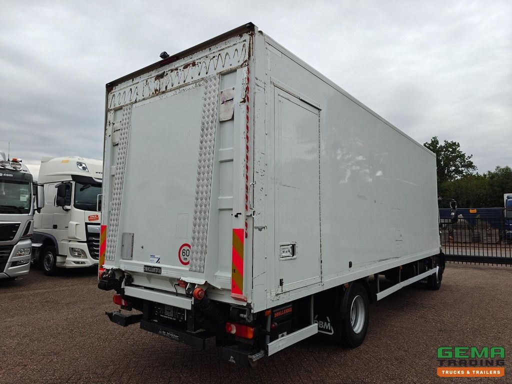 Iveco Eurocargo 160-250 4x2 Tageskabine Euro6C – Geschlossener Kastenaufbau 7,7 m + Ladebordwand 2000 kg – Seitentür – SmartTachoV2 – TÜV bis 01/2027