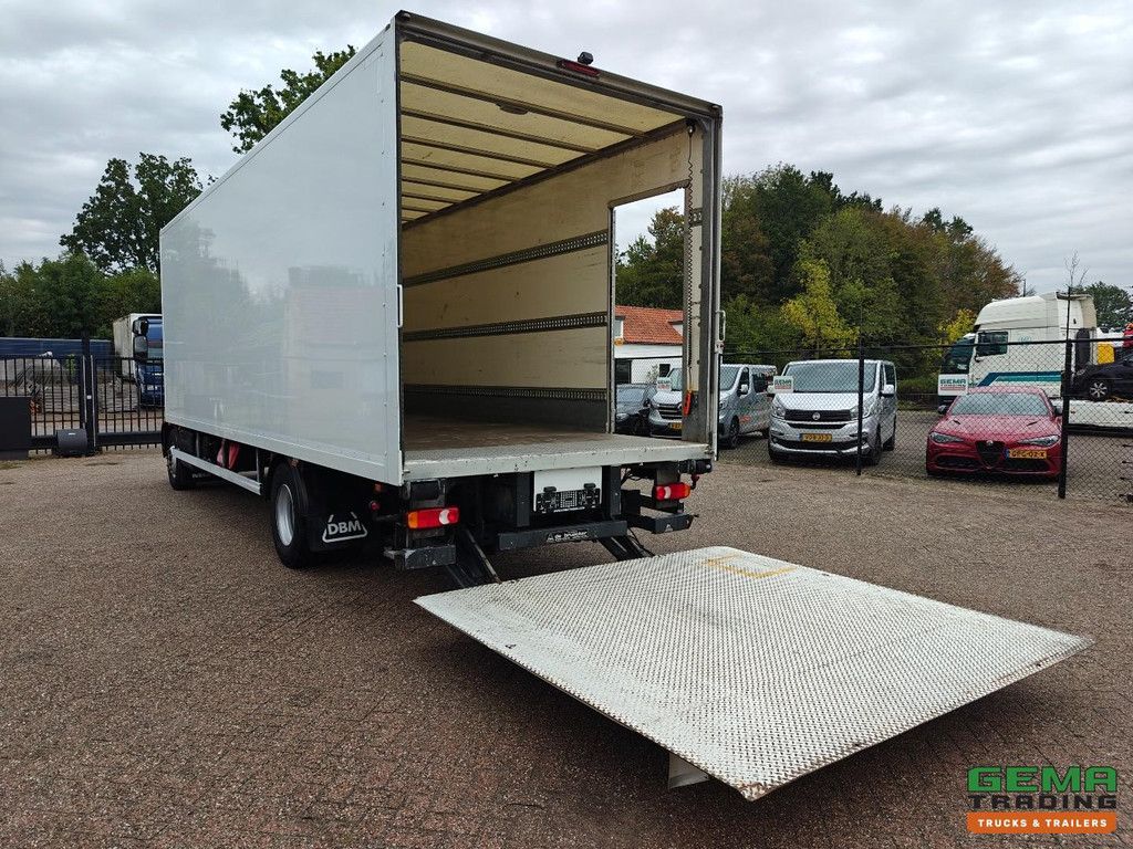 Iveco Eurocargo 160-250 4x2 Tageskabine Euro6C – Geschlossener Kastenaufbau 7,7 m + Ladebordwand 2000 kg – Seitentür – SmartTachoV2 – TÜV bis 01/2027