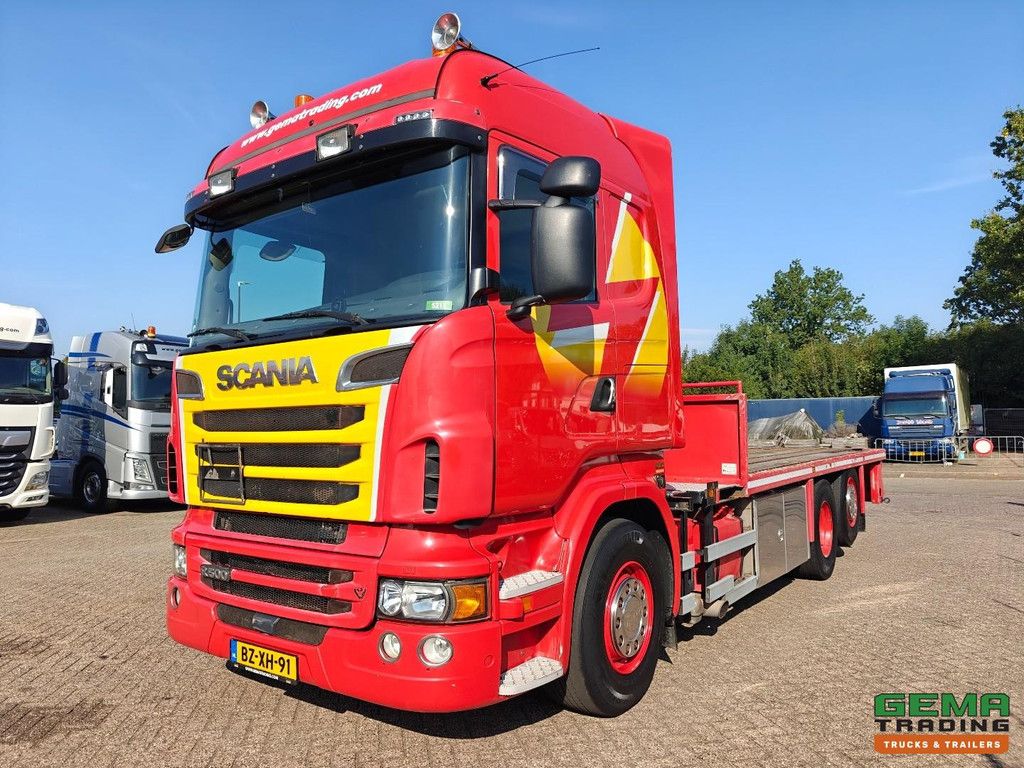 Scania R 500 6x2 Highline Euro5 – Retarder – Offene Ladefläche – ADR – Anhängekupplung – Vollluftfederung – SmartTacho V2