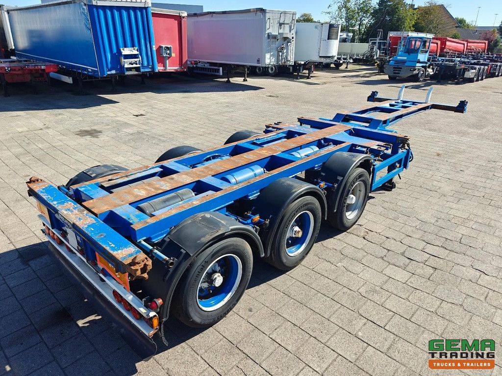 Broshuis 3 UCC-39/45 EU Multi - All Types of Containers - Lift Axle - BPW Axles Drum Brake
