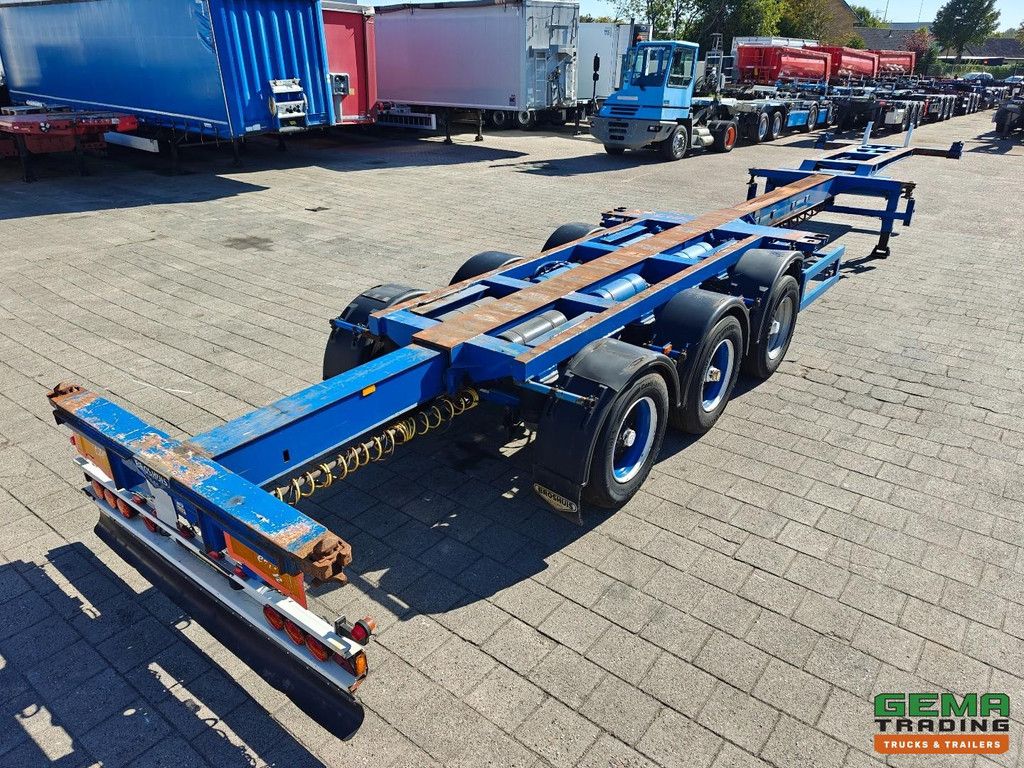 Broshuis 3 UCC-39/45 EU Multi - All Types of Containers - Lift Axle - BPW Axles Drum Brake