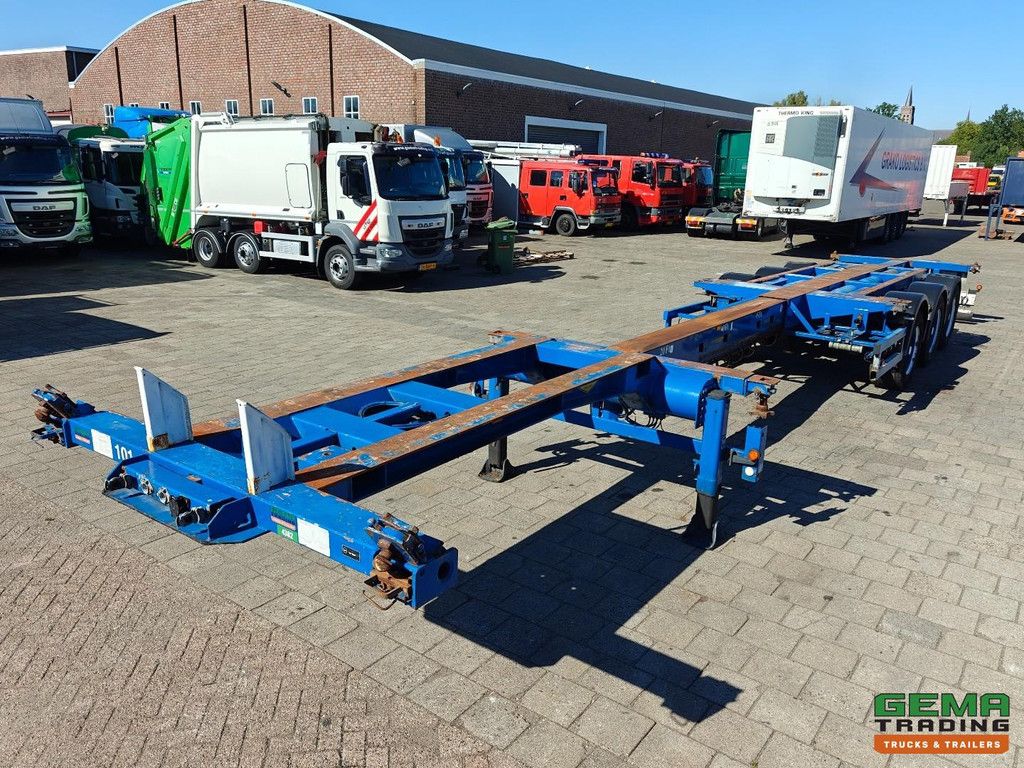 Broshuis 3 UCC-39/45 EU Multi - All Types of Containers - Lift Axle - BPW Axles Drum Brake