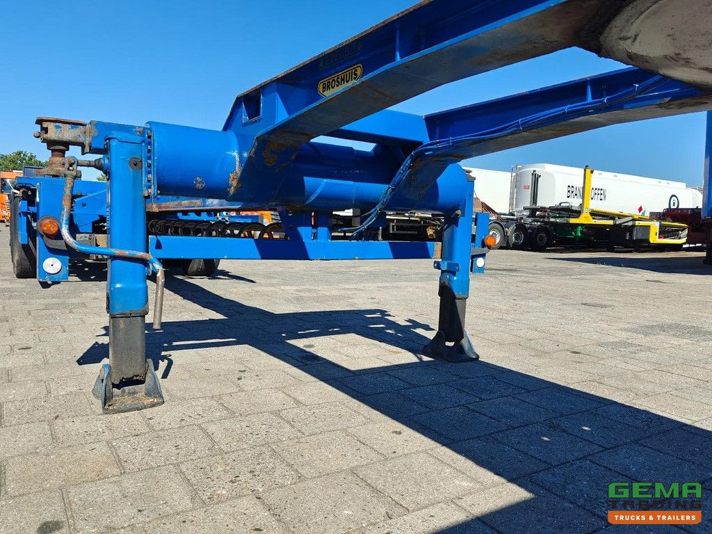 Broshuis 3 UCC-39/45 EU Multi - All Types of Containers - Lift Axle - BPW Axles Drum Brake