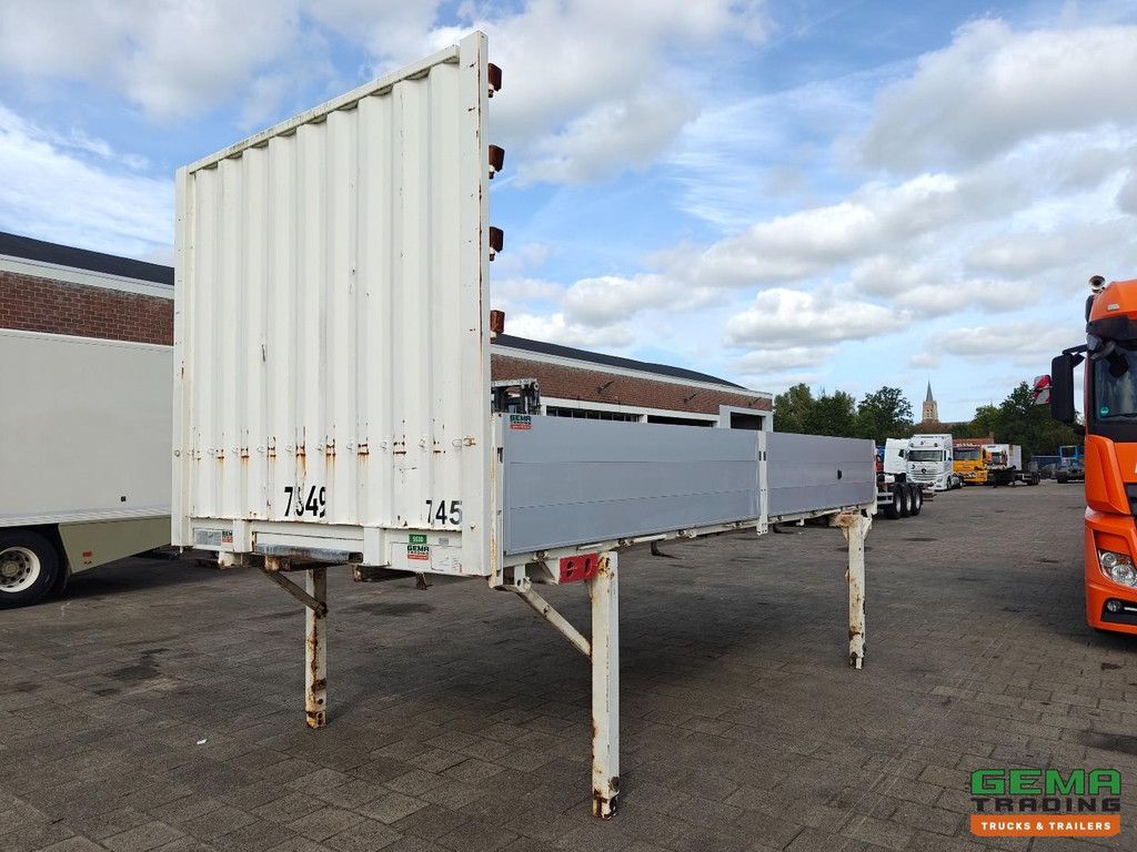 Krone WP73 LF4-BW 5.65m Swap Box with Loading Ramps - Support Legs - ALU Side Panels - Tie-down Eyes - Double Twistlocks