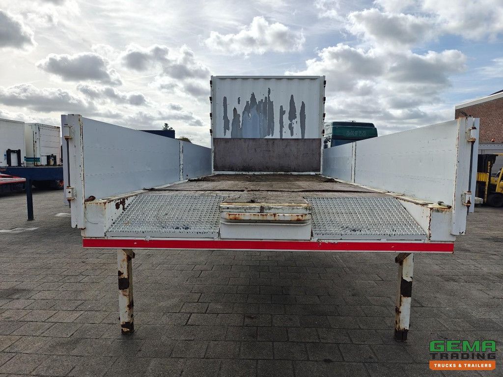 Krone WP73 LF4-BW 5.65m Swap Box with Loading Ramps - Support Legs - ALU Side Panels - Tie-down Eyes - Double Twistlocks