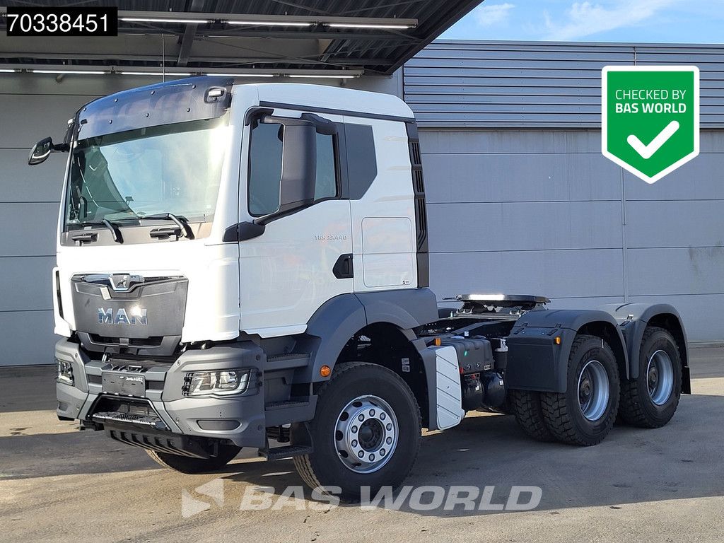MAN TGS 33.440 6X4 NEW! TN 6x4 Full Steel Automatic PTO Airco EURO 2