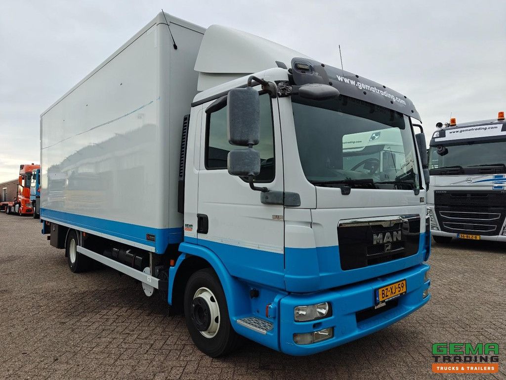 MAN TGL 12.220 4x2 Tageskabine Euro5 EEV – Geschlossener Kastenaufbau 6,3 m + Ladebordwand 2000 kg – TÜV bis 07/2027