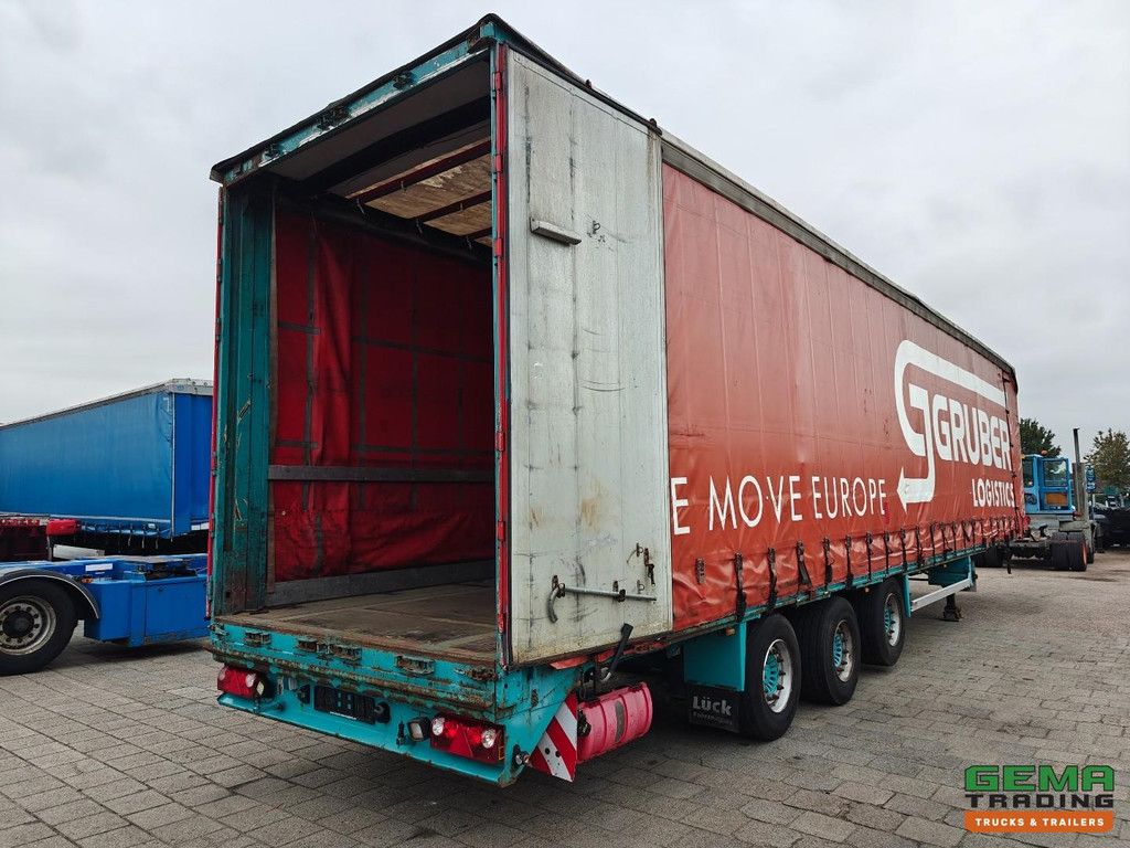 Lück SPC35 MEGA - Sliding curtains/Roof - BPW Axles - Extendable - Drive-through gutter - Coil gutter - Stall sockets