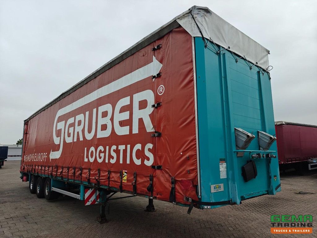Lück SPC35 MEGA - Sliding curtains/Roof - BPW Axles - Extendable - Drive-through gutter - Coil gutter - Stall sockets