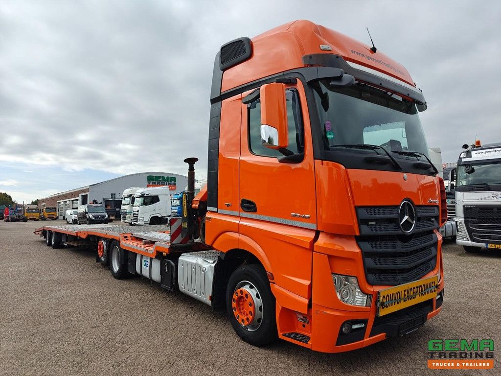 Mercedes-Benz Actros 2648 6x2/4 BigSpace Euro6C Palfinger PK12.501 Fernbedienung - Seilwinde 3,6 t + Polkon Anhänger
