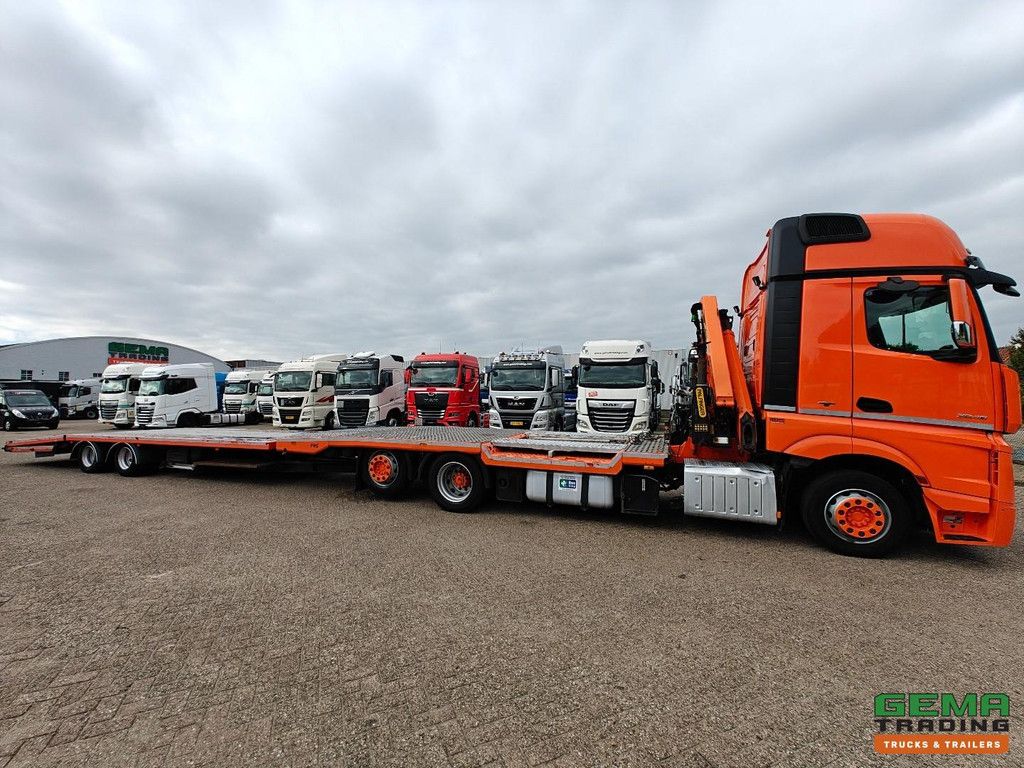 Mercedes-Benz Actros 2648 6x2/4 BigSpace Euro6C Palfinger PK12.501 Fernbedienung - Seilwinde 3,6 t + Polkon Anhänger