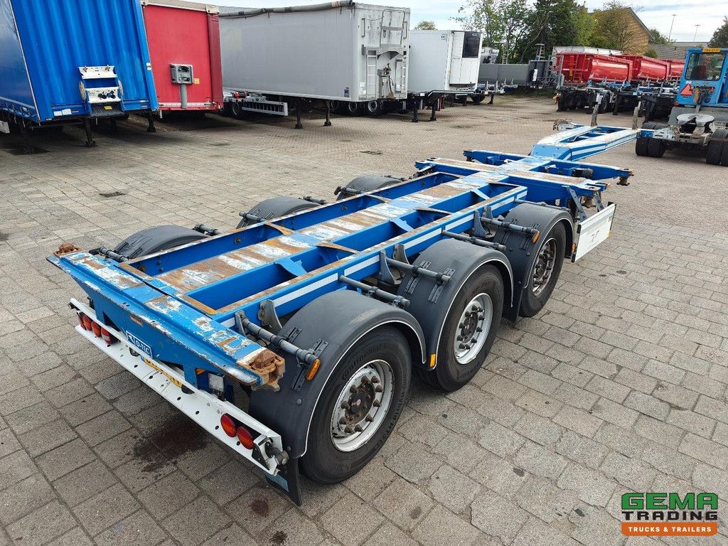 D-Tec FLEXITRAILER Multi - 3x Extendable - Lift Axle - 4765KG - SAF Disc Brakes - 4765KG