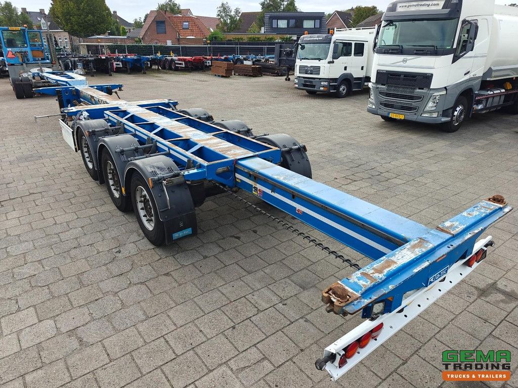 D-Tec FLEXITRAILER Multi - 3x Extendable - Lift Axle - 4765KG - SAF Disc Brakes - 4765KG
