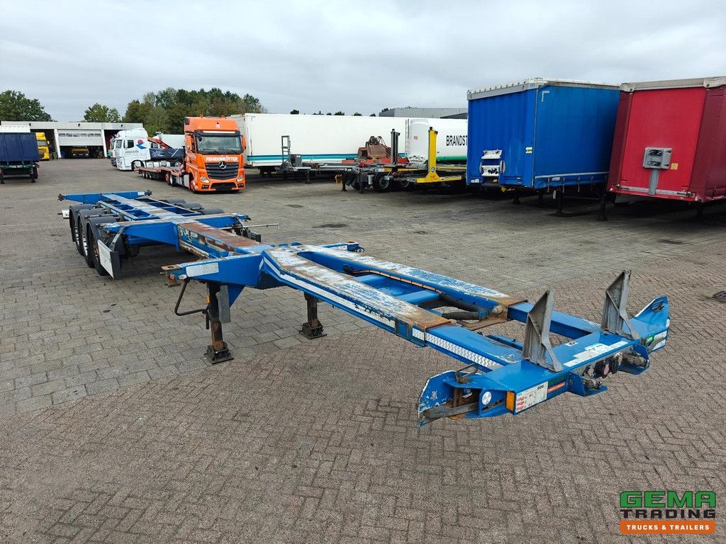 D-Tec FLEXITRAILER Multi - 3x Extendable - Lift Axle - 4765KG - SAF Disc Brakes - 4765KG