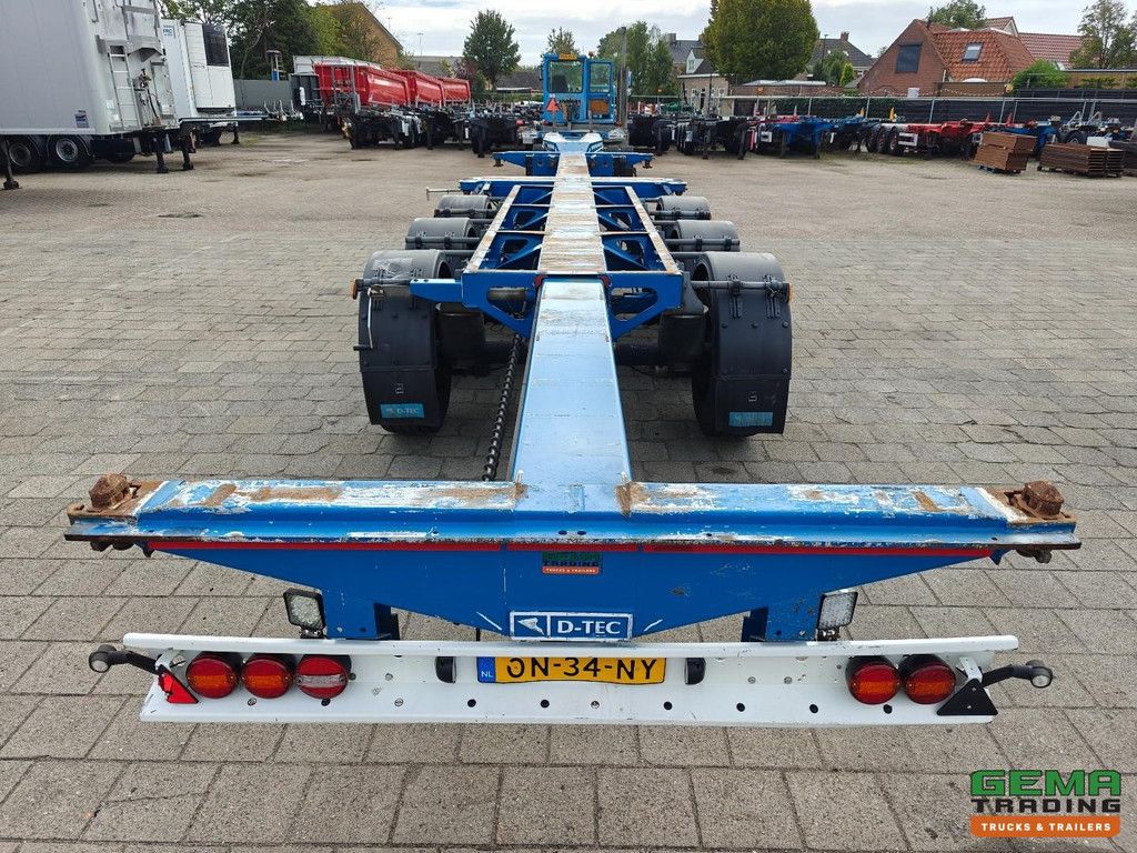 D-Tec FLEXITRAILER Multi - 3x Extendable - Lift Axle - 4765KG - SAF Disc Brakes - 4765KG