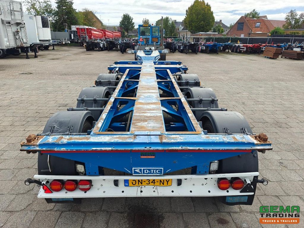 D-Tec FLEXITRAILER Multi - 3x Extendable - Lift Axle - 4765KG - SAF Disc Brakes - 4765KG