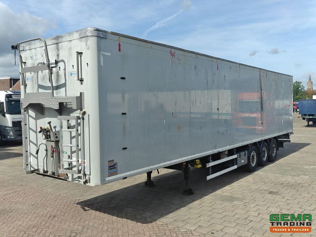 Knapen K100 92 m³ - Laufboden - Verzinktes Fahrgestell - 10 mm Boden - Fernbedienung - Valx-Scheibenbremsen