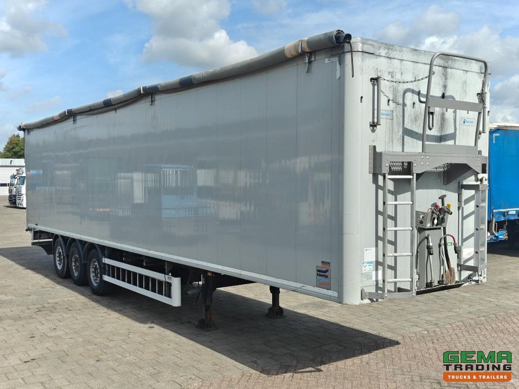 Knapen K100 92 m³ - Laufboden - Verzinktes Fahrgestell - 10 mm Boden - Fernbedienung - Valx-Scheibenbremsen
