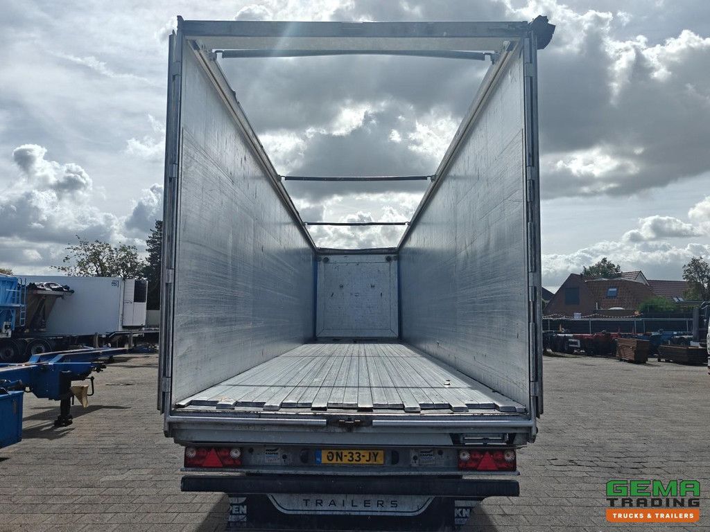 Knapen K100 92 m³ - Laufboden - Verzinktes Fahrgestell - 10 mm Boden - Fernbedienung - Valx-Scheibenbremsen