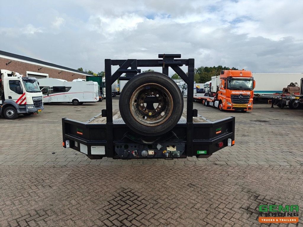 Nooteboom MCO 42 03V L Tieflader 12,4 m - 3-Achser mit Zwangslenkung - Fernbedienung - ausziehbar auf 5,8 m - lackierte Kofferaufbauten - Twistlocks