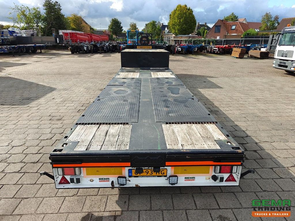 Nooteboom MCO 42 03V L Tieflader 12,4 m - 3-Achser mit Zwangslenkung - Fernbedienung - ausziehbar auf 5,8 m - lackierte Kofferaufbauten - Twistlocks
