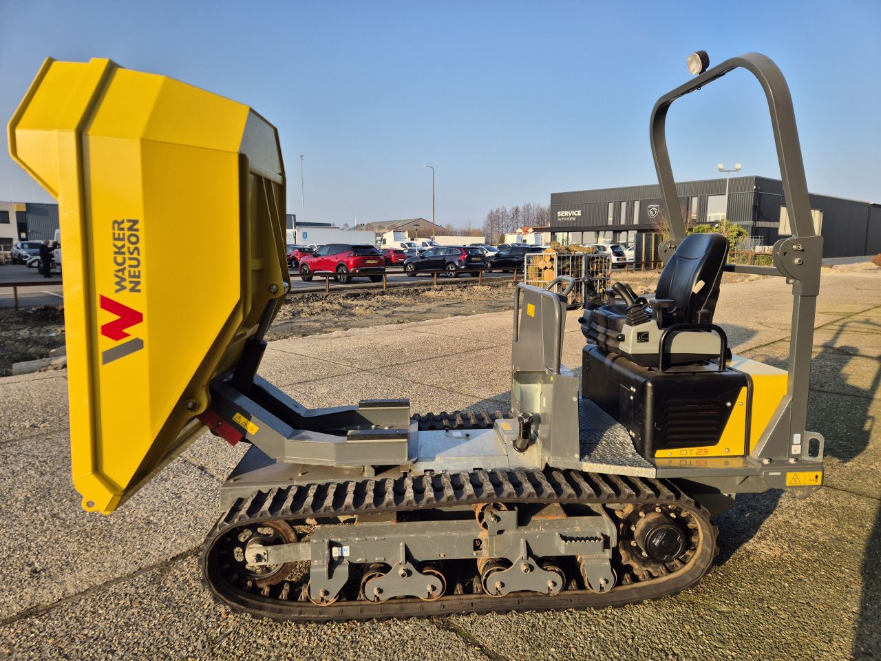 Wacker DT23 rupsdumper 118 uur!