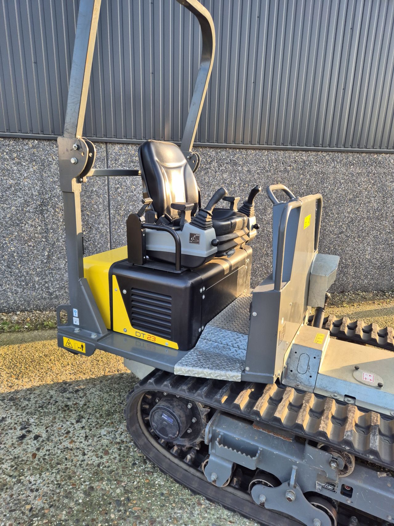 Wacker DT23 rupsdumper 118 uur!