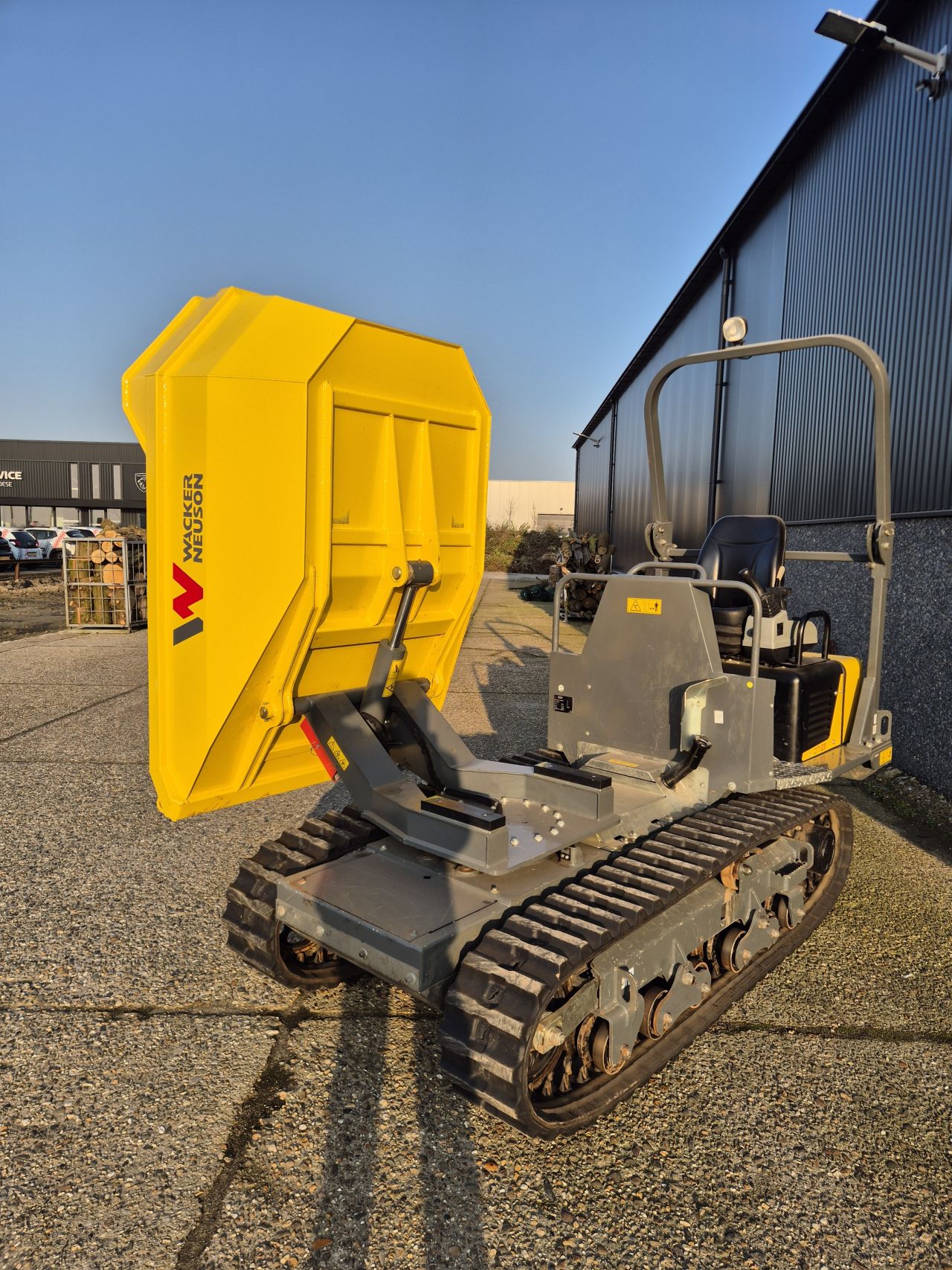 Wacker DT23 rupsdumper 118 uur!