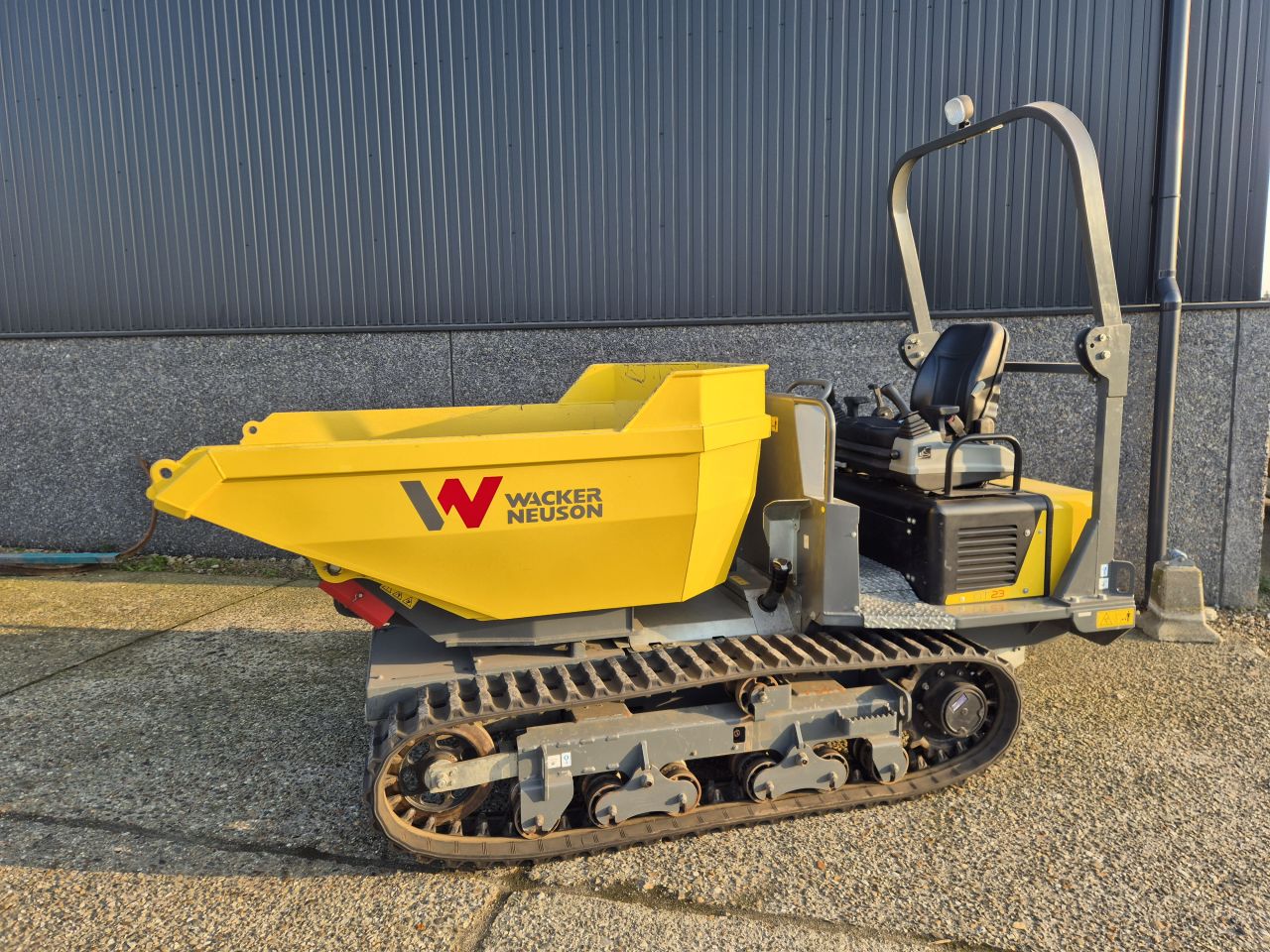Wacker DT23 rupsdumper 118 uur!