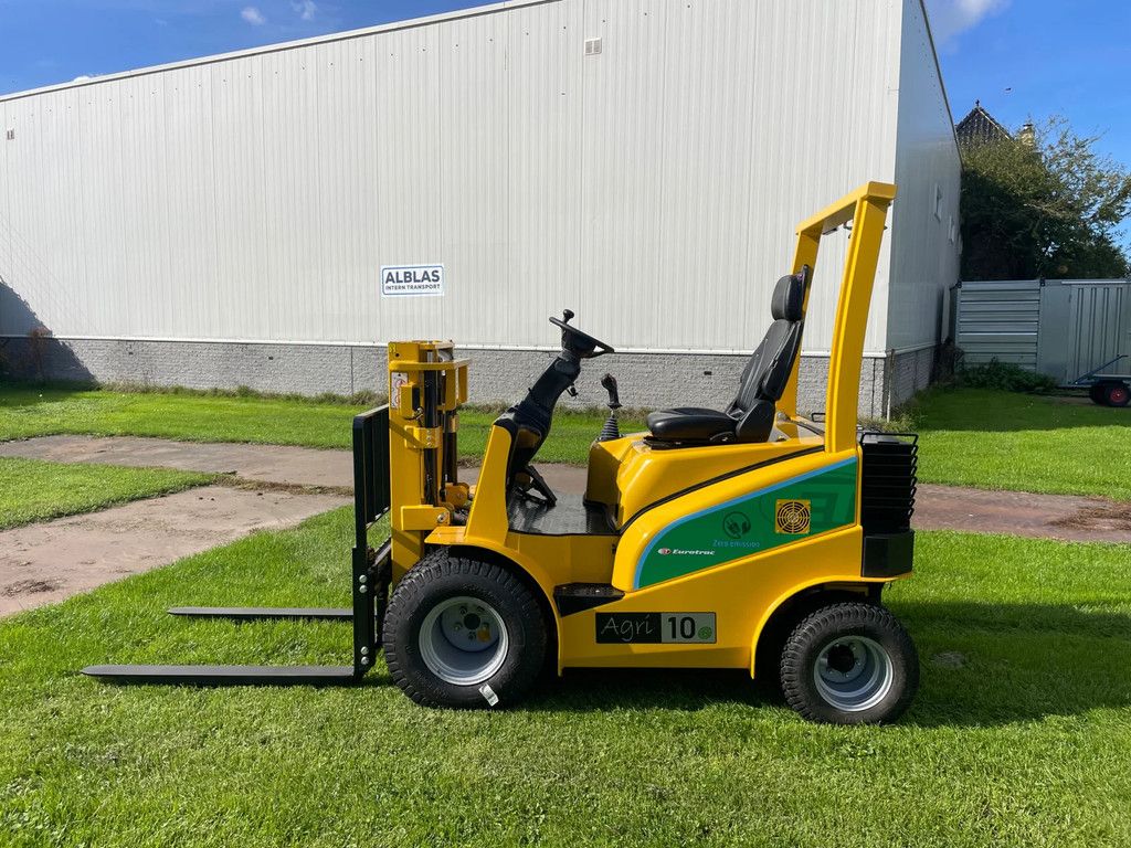 Eurotrac Agri10 e electrische ruwterrein heftruck Nieuw!