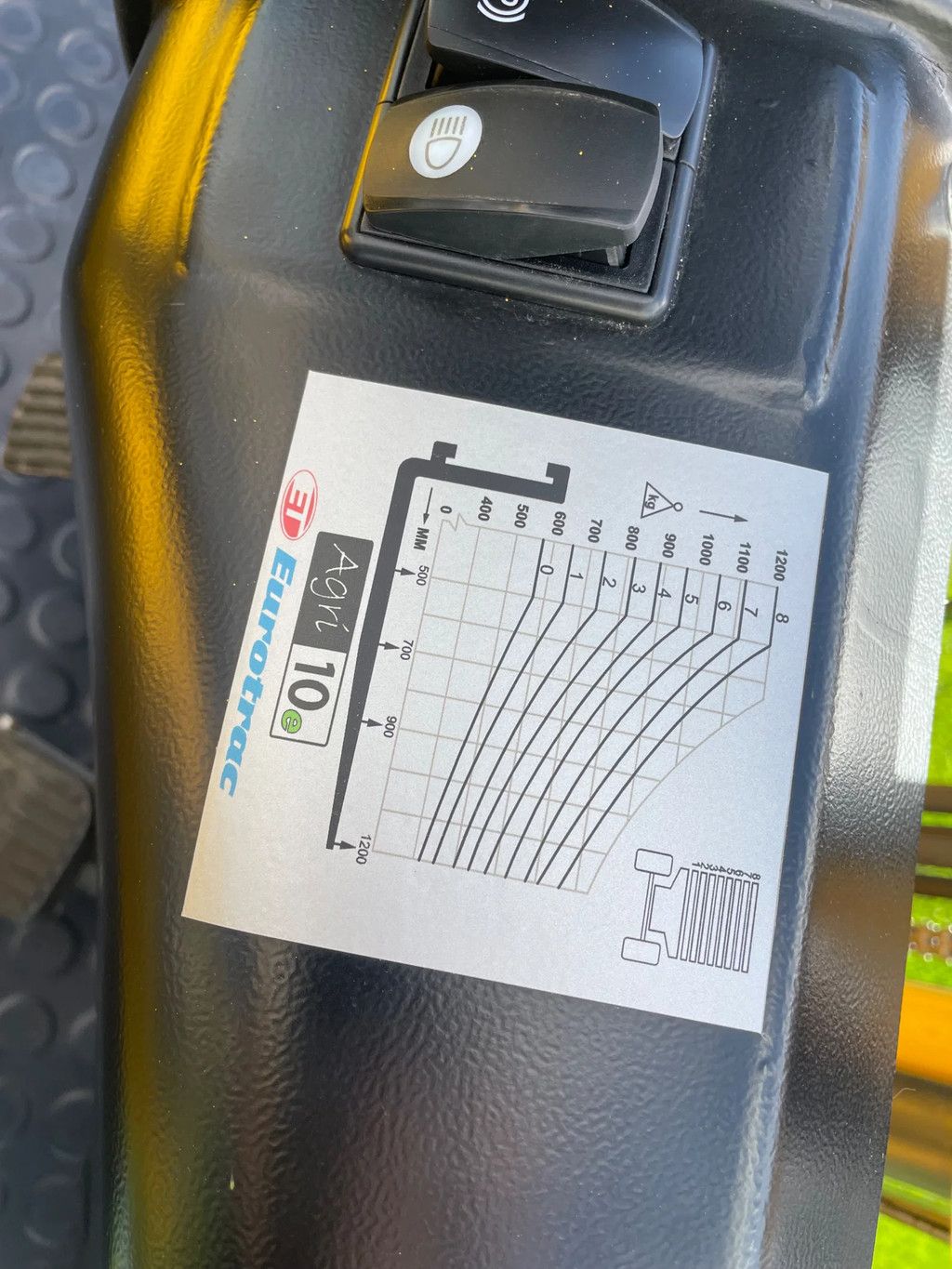 Eurotrac Agri10 e electrische ruwterrein heftruck Nieuw!