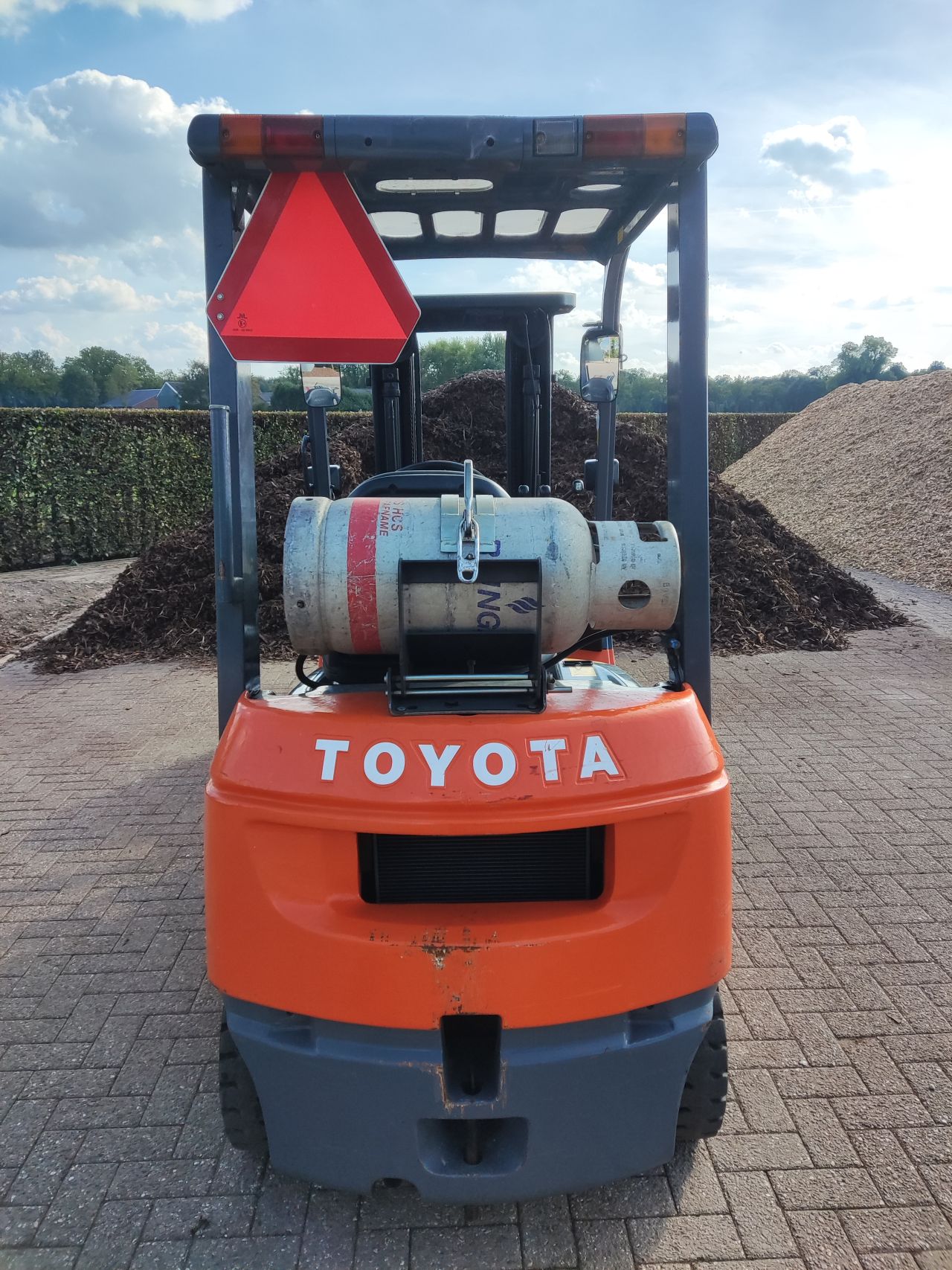 TOYOTA heftruck (type 42-7FG15, 754 uur, WIFO schepbak)