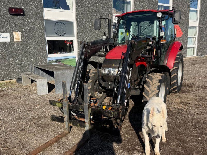 Case IH Farmall 75C Rigtig fin let brugt frontlæsser , kun 800 ti