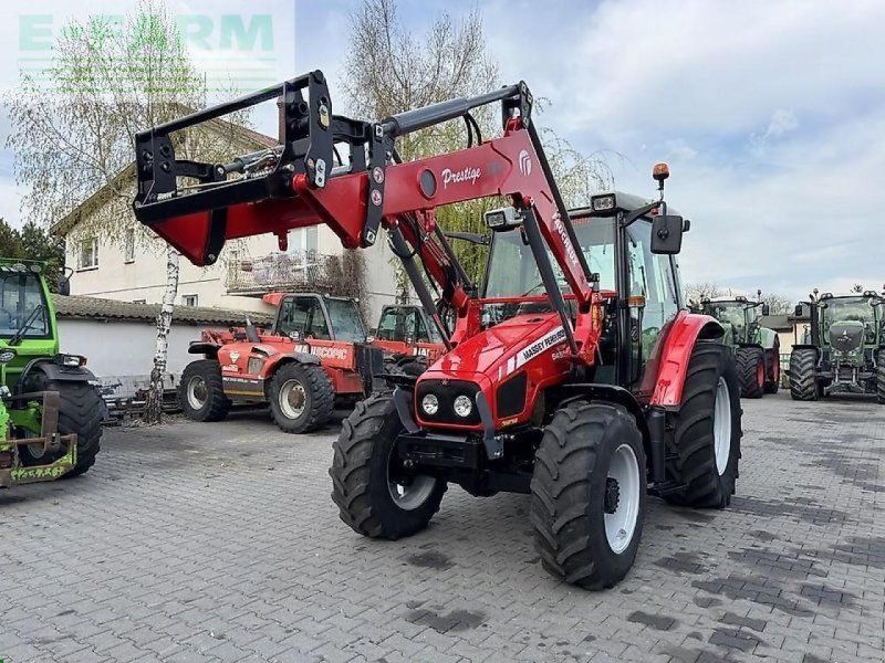 Massey Ferguson 5455 + faucheux prestige 120