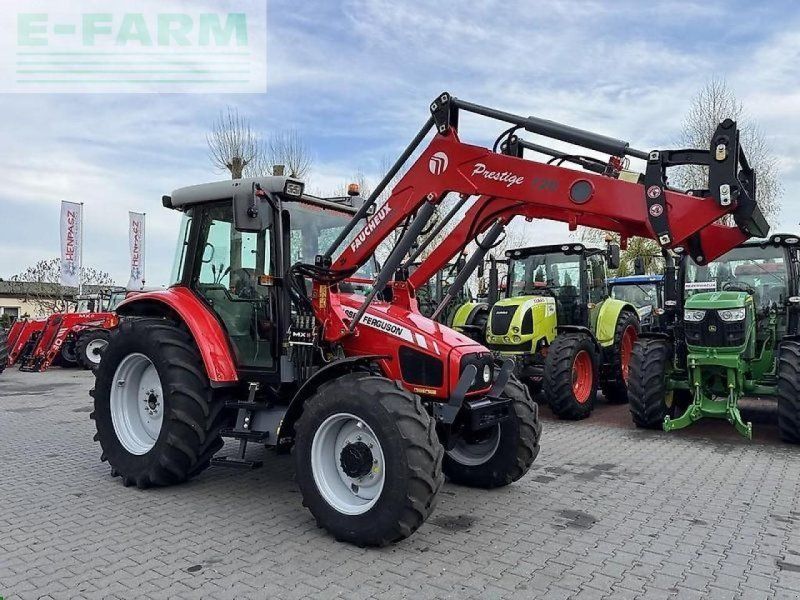 Massey Ferguson 5455 + faucheux prestige 120