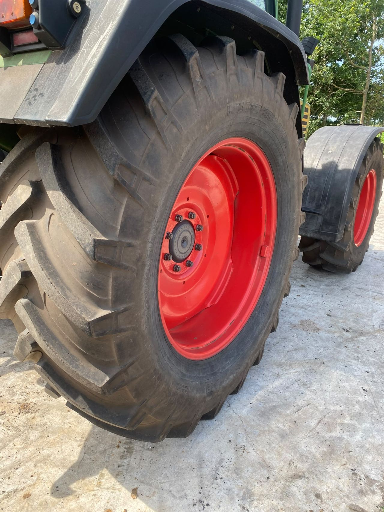Complete set wielen 580/70 r38 480/70 r28