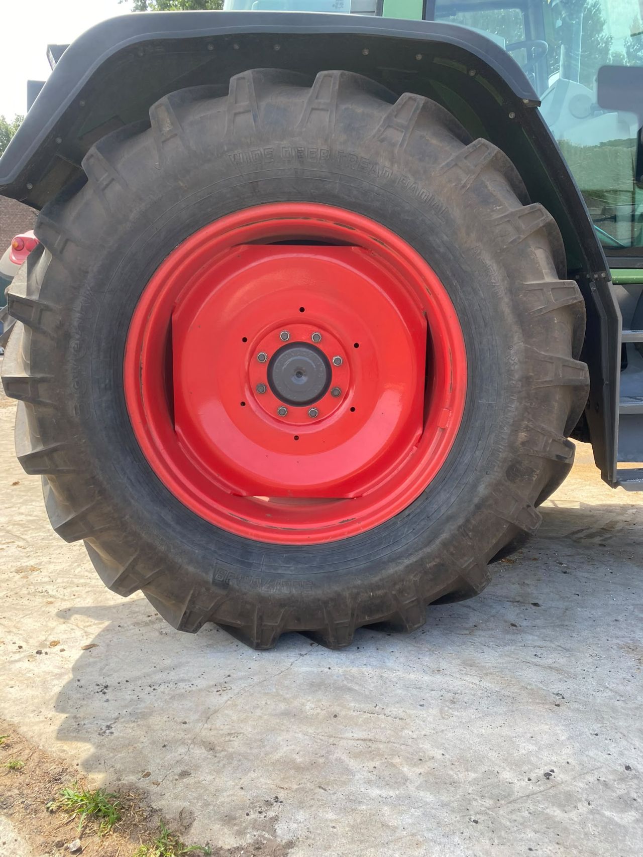 Complete set wielen 580/70 r38 480/70 r28