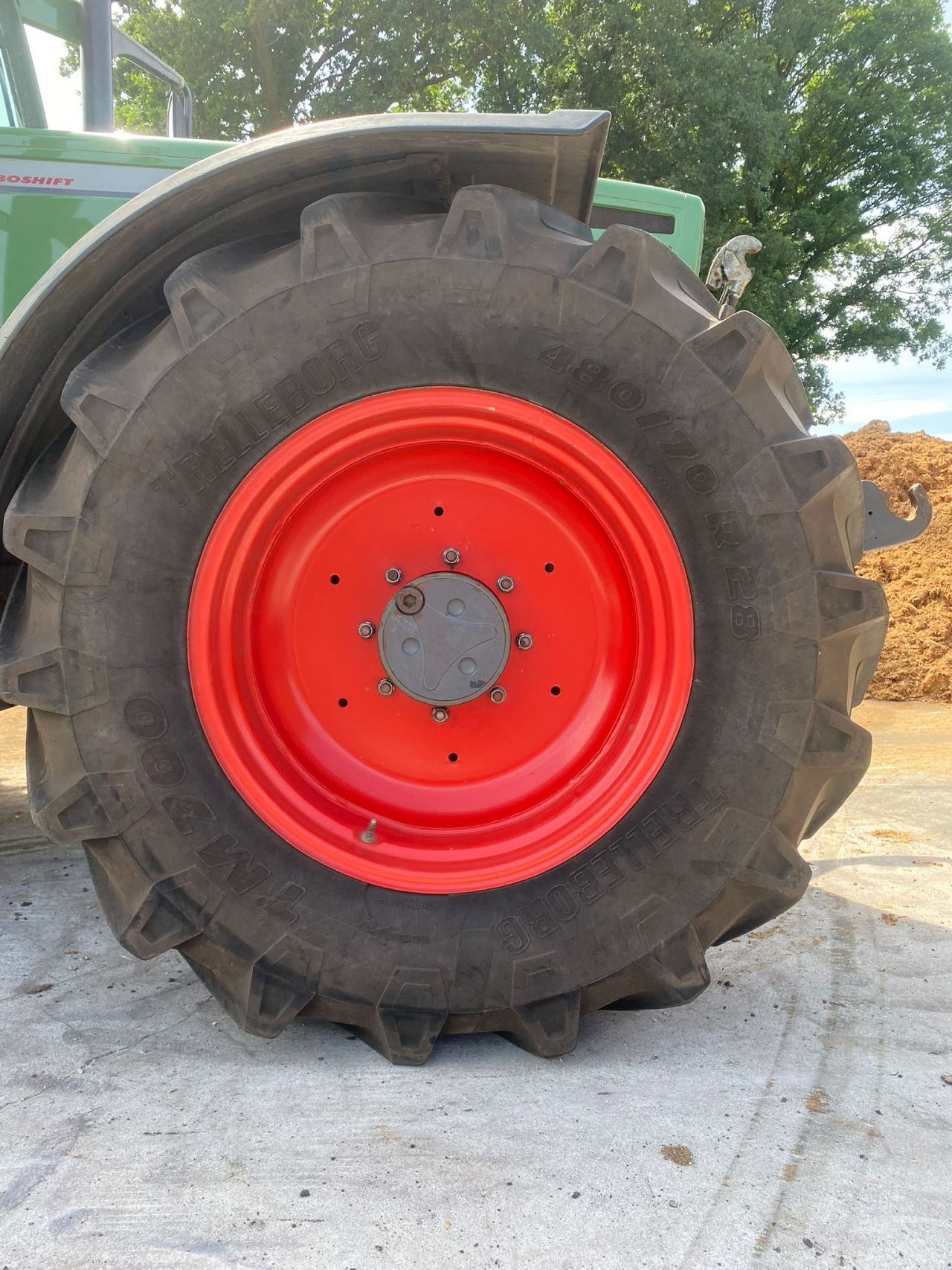 Complete set wielen 580/70 r38 480/70 r28